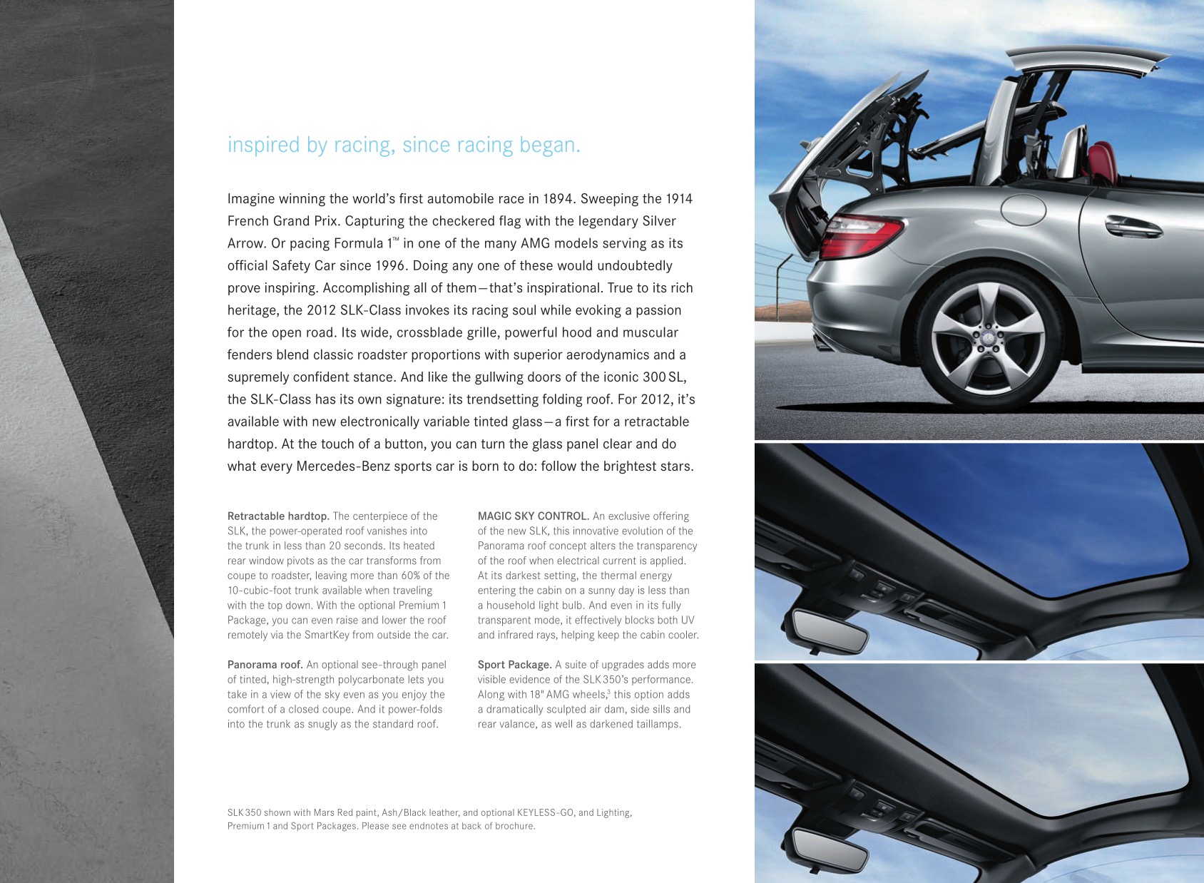 2012 Mercedes-Benz SLK Brochure Page 14